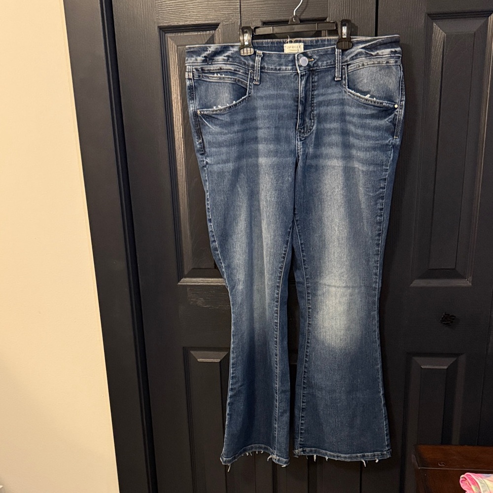 Maurices Medium Blue Flare Jeans